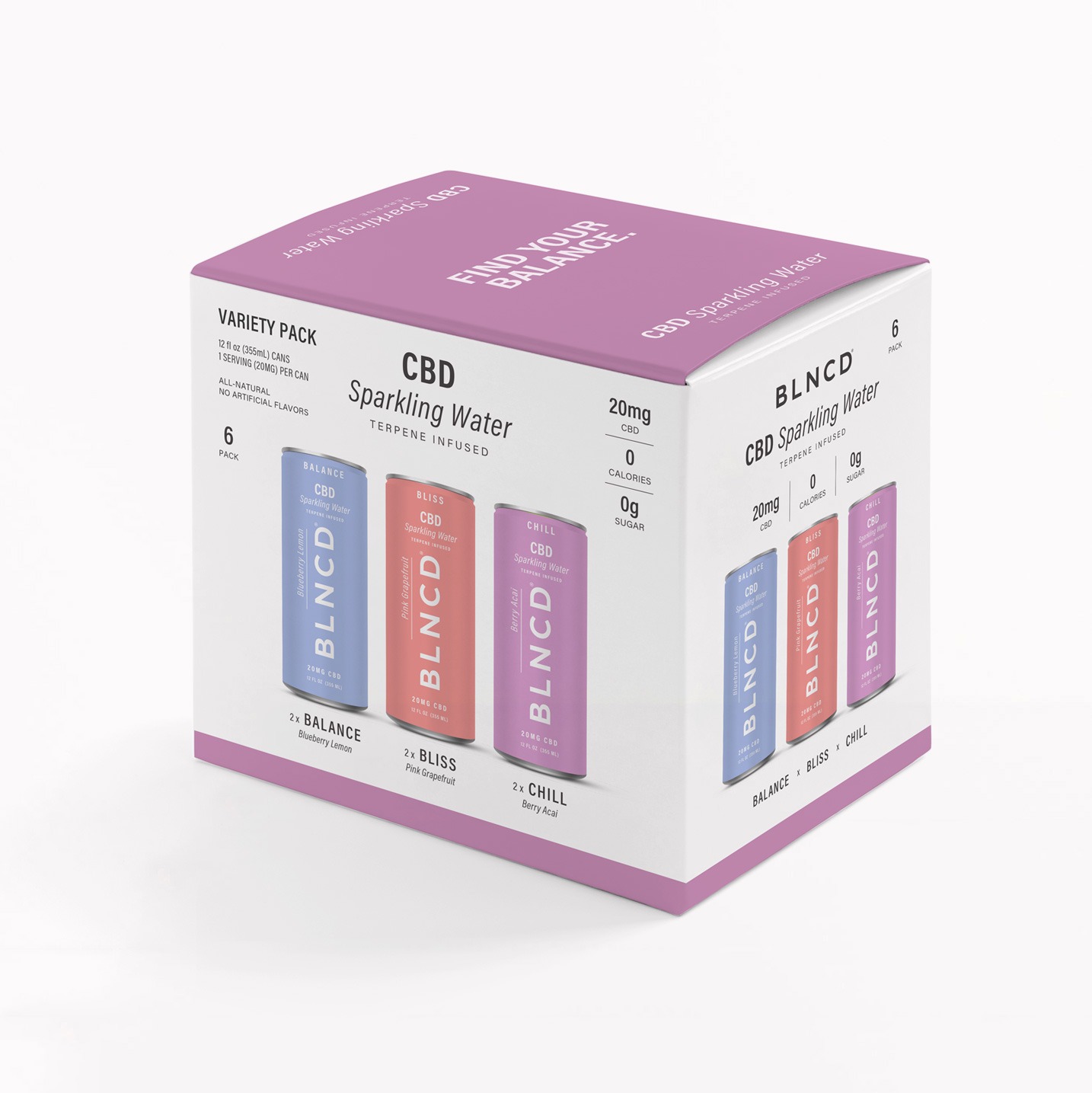 CBD Sparkling Water - Sampler