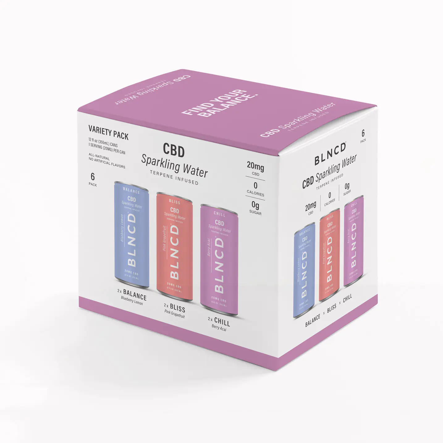 CBD Sparkling Water - Sampler