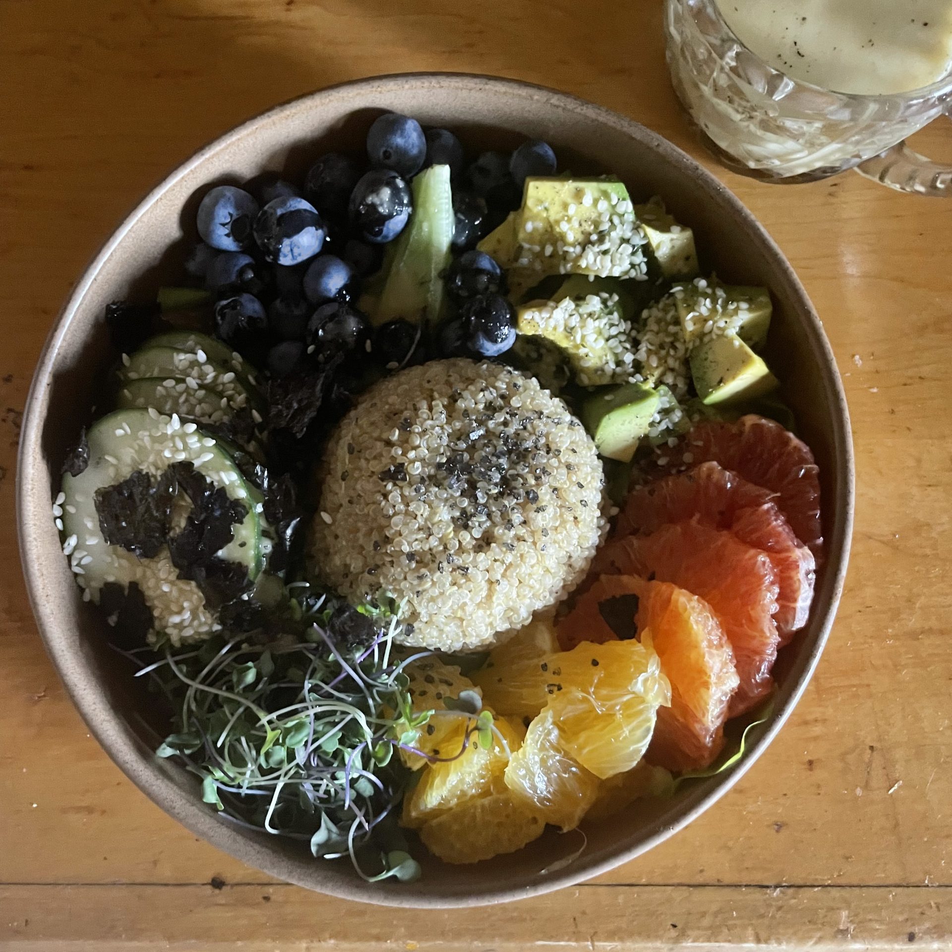 Sunshine Citrus Bowl w/Meyer Lemon + CBD Dressing