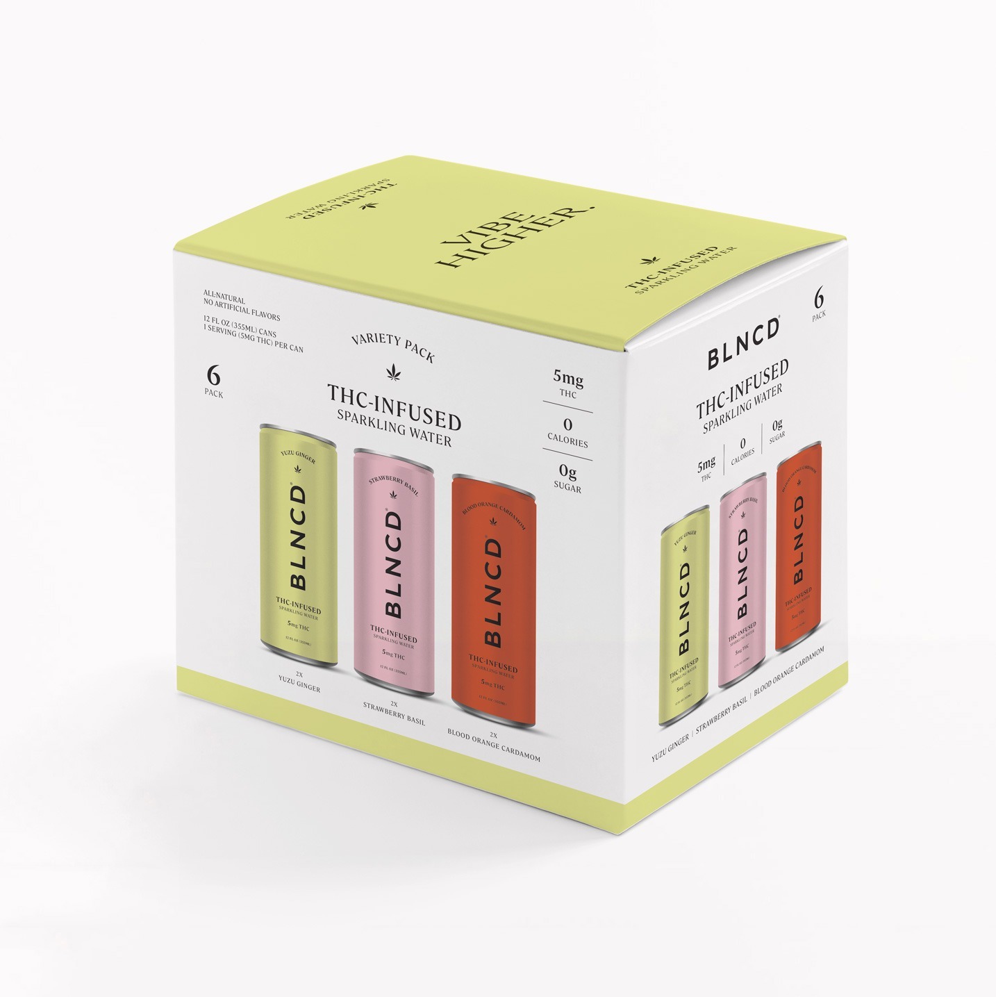 THC Sparkling Water - Sampler