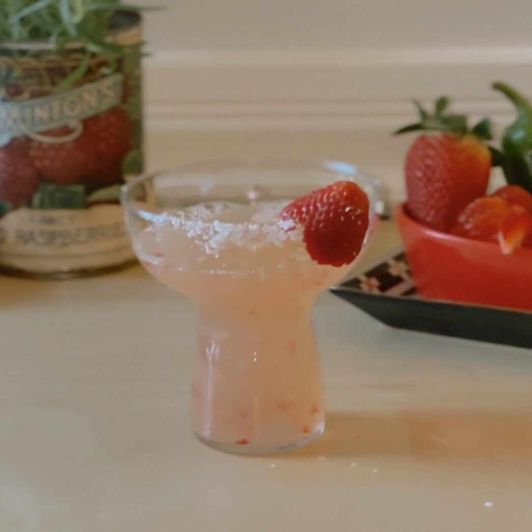 Love on Fire Infused Margarita