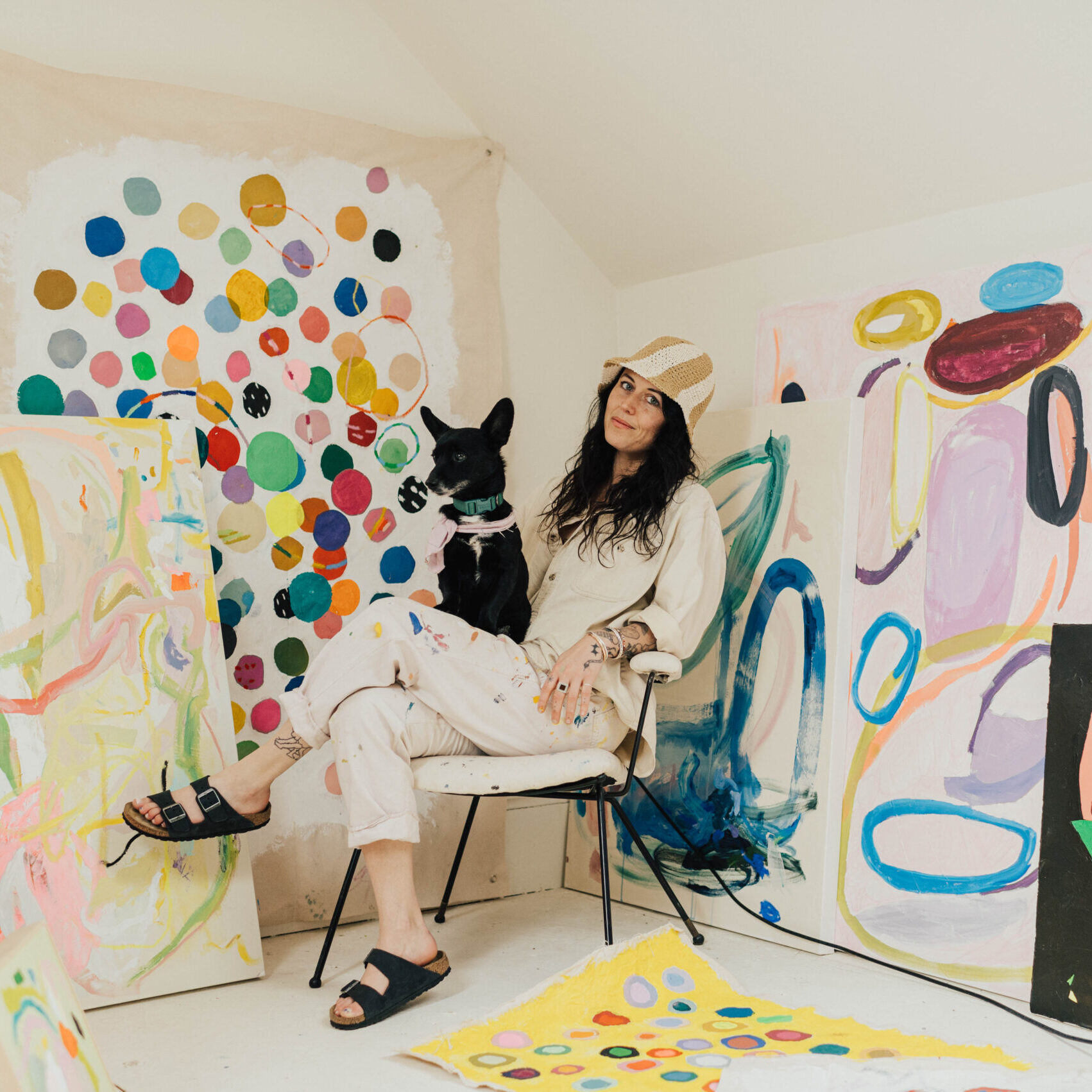 A Visit to the Vibrant World of Ashley Mary Art