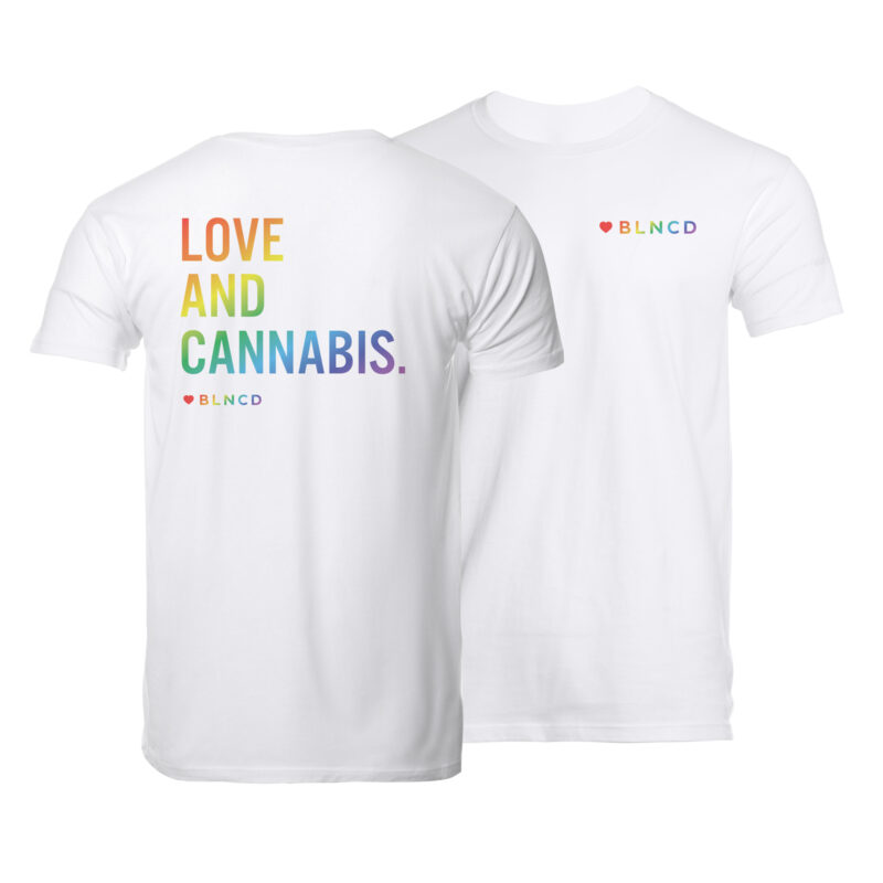 Love and Cannabis Pride Tee