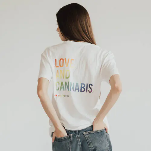 Love And Cannabis Pride Tee