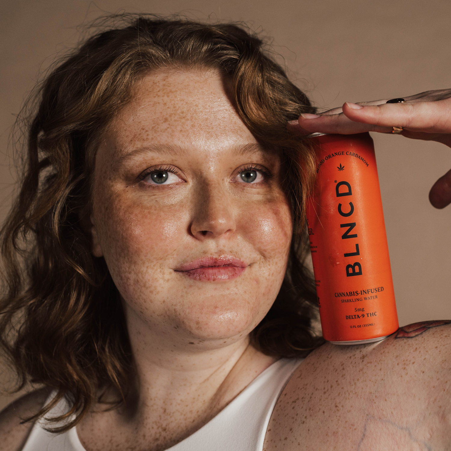 Blood Orange Cardamom - THC Sparkling Water - Image 2