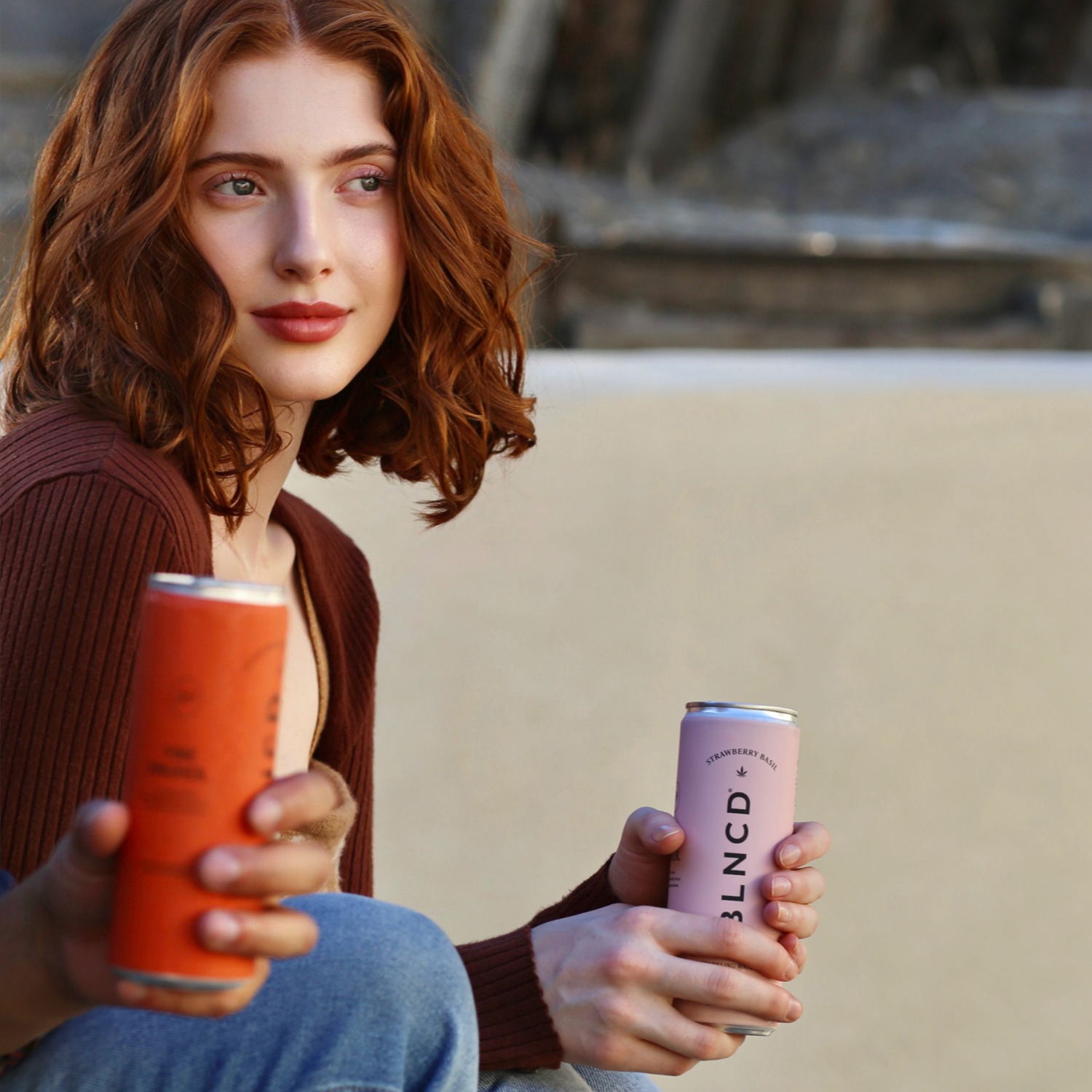 Strawberry Basil - THC Sparkling Water - Image 3