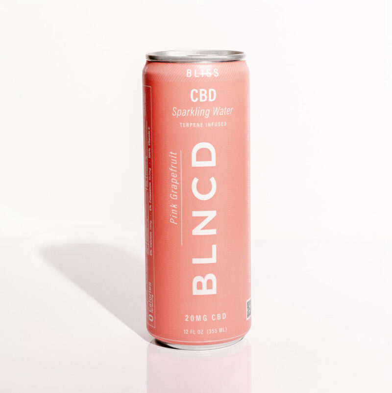 BLNCD Bliss Drink | CBD & Terpene-Infused Seltzer Water