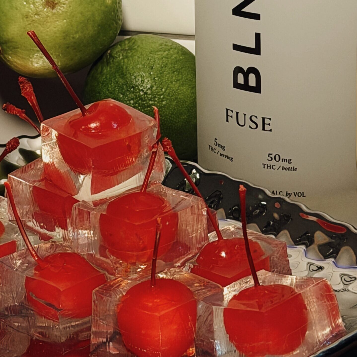 Lychee Martini Jello Shots