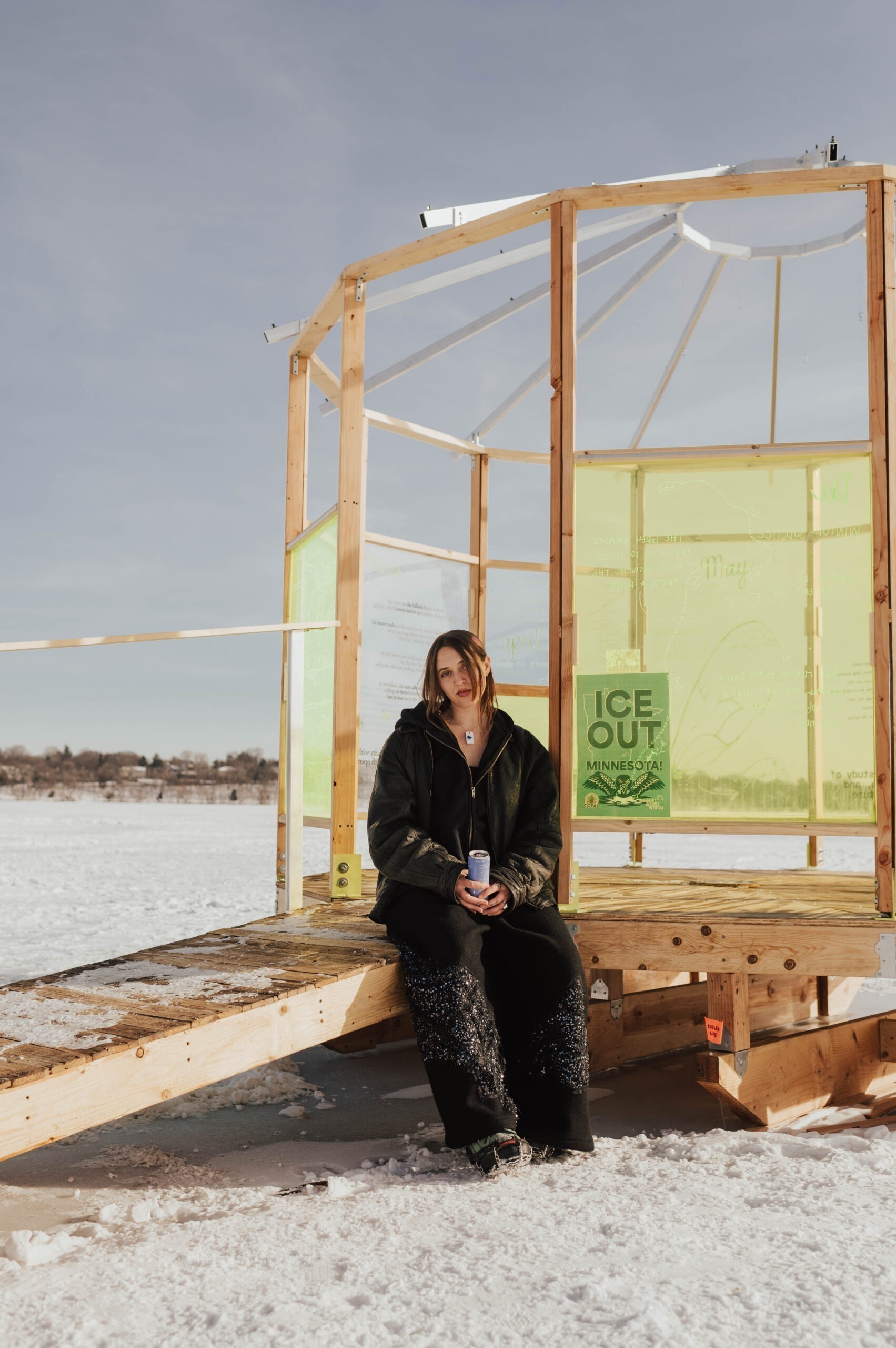 A Practice of Witnessing: Inside Rhianna Hajduch’s Art Shanty