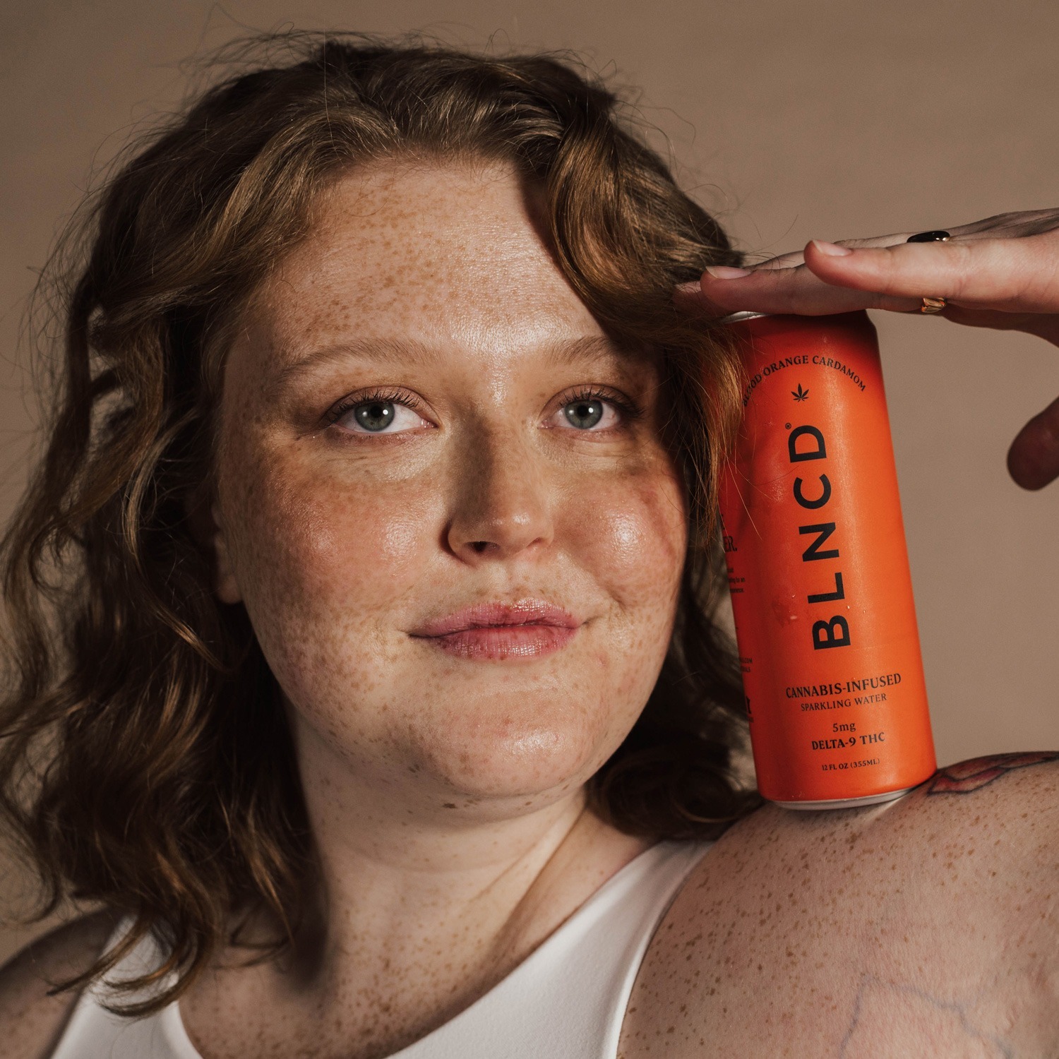 Blood Orange Cardamom - THC Sparkling Water - Image 2