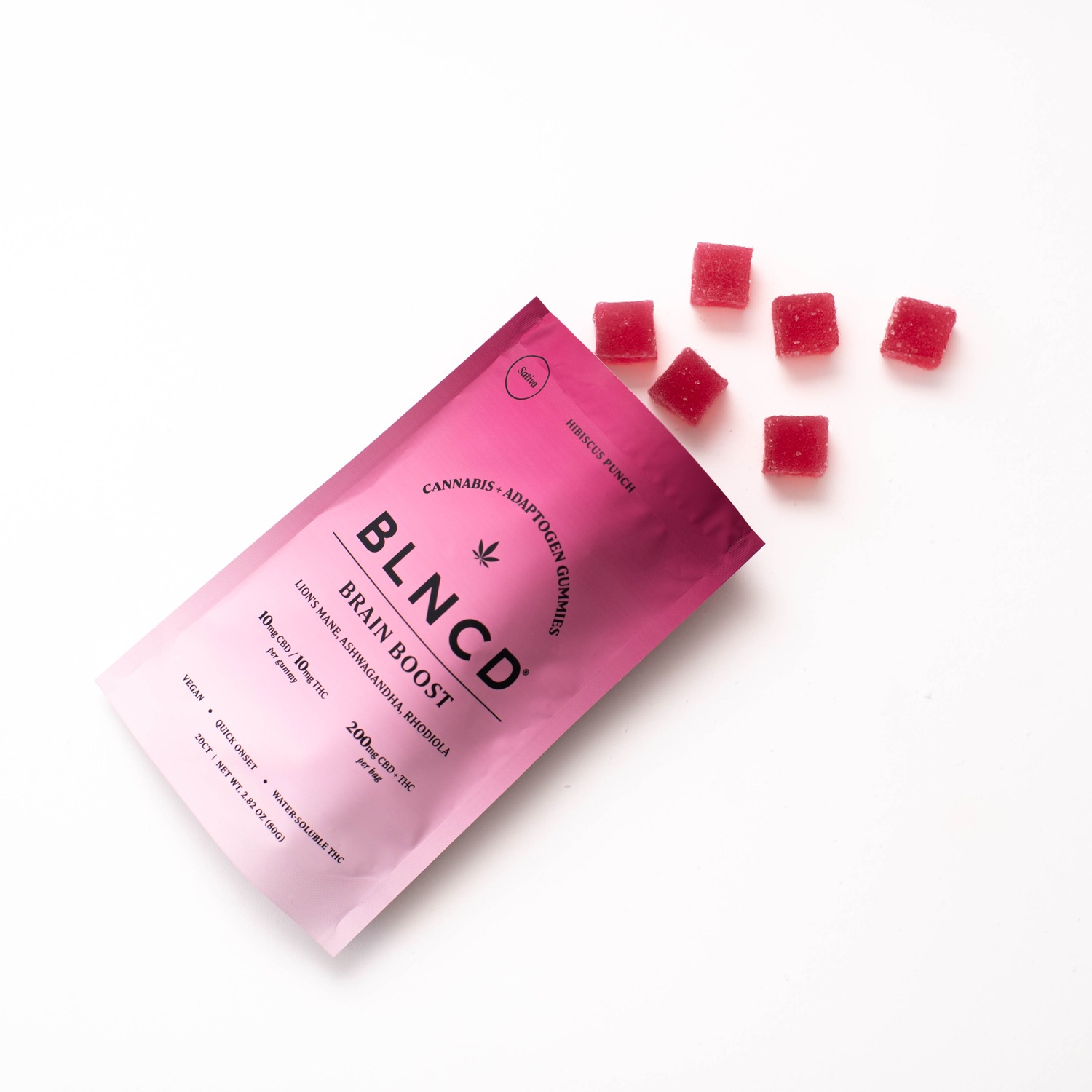 Brain Boost 10 - THC + Adaptogen Gummies