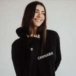 Love x Cannabis Crop Hoodie